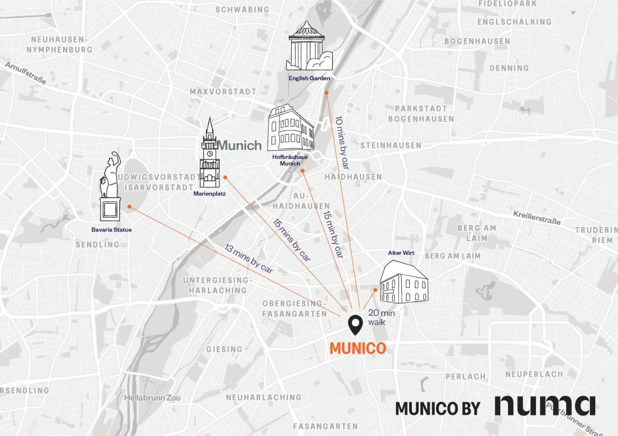 Numa Munich Munico Aparthotel Εξωτερικό φωτογραφία